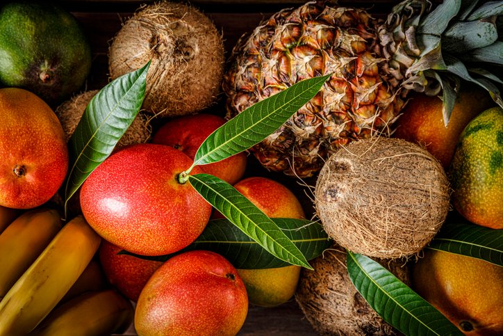 Fresh tropical fruit from Uganda